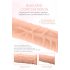 Lonely Max - realistični vibrator (17cm) - prirodno