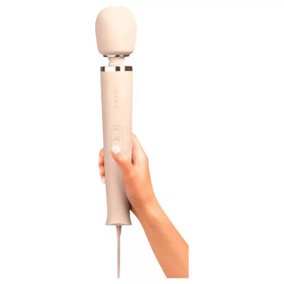 le Wand - ekskluzivni, mrežni masažni vibrator (bež)