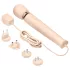 le Wand - ekskluzivni, mrežni masažni vibrator (bež)