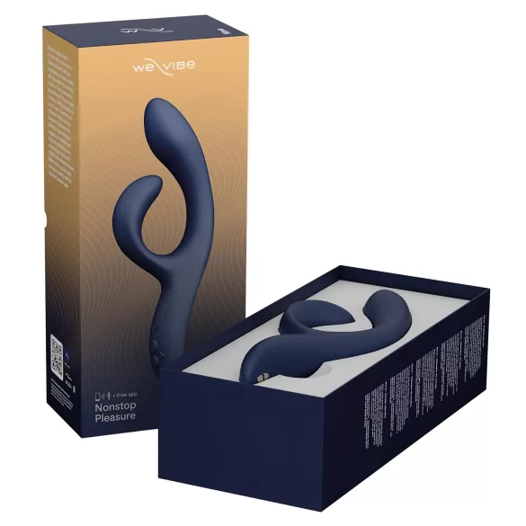 We-Vibe Nova 2 - aplikacijom upravljani fleksibilni vibrator sa nastavkom za klitoris (plavi)