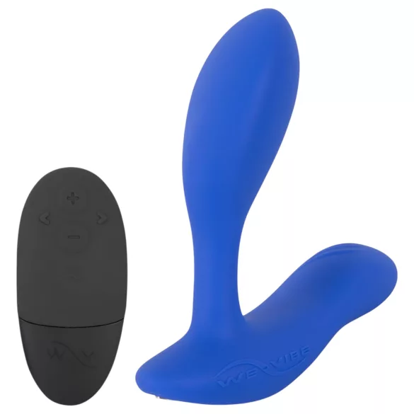 We-Vibe Vector+ - pametan analni vibrator na baterije (plavi)