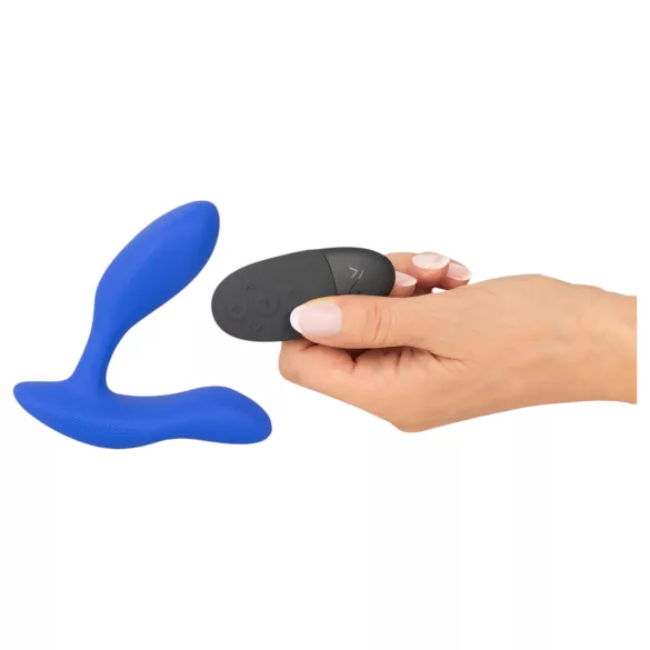 We-Vibe Vector+ - pametan analni vibrator na baterije (plavi)