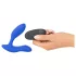 We-Vibe Vector+ - pametan analni vibrator na baterije (plavi)