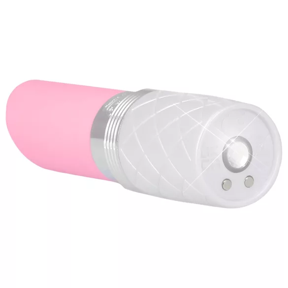 Pillow Talk Lusty - Punjivi jezični vibrator (roze)
