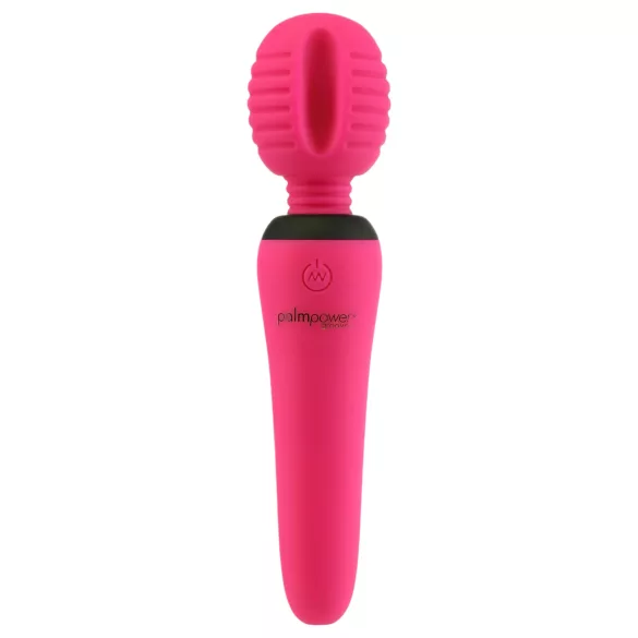 PalmPower groove - punjivi masažer vibrator (roze)