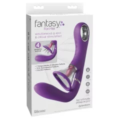   Fantasy For Her – 4 motorski G-tačka i klitoralni vibrator (ljubičasti)
