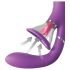 Fantasy For Her – 4 motorski G-tačka i klitoralni vibrator (ljubičasti)