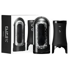 TENGA Flip 0 Electronic - automatizovani masturbator (crni)
