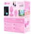 b-vibe heart - bežični analni vibrator (pink)
