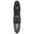 mystim Hop Hop Bob E-Stim - punjivi elektro vibrator (crni)