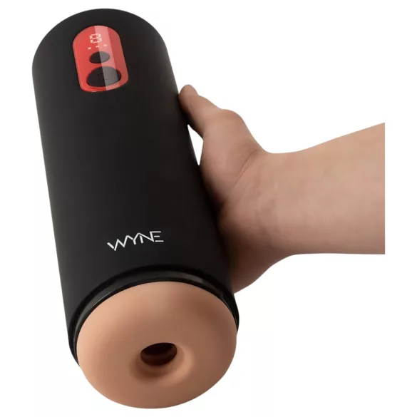WYNE 08 masturbator sa pokretnim pulsirajućim hodom gore-dole i LED ekranom