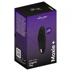   We-Vibe Moxie+ - nosivi klitoralni vibrator sa aplikacijom i daljinskim upravljačem (crni)