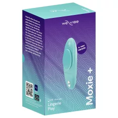   We-Vibe Moxie+ - nosivi klitoralni vibrator sa aplikacijom i daljinskim upravljačem (tirkizna)