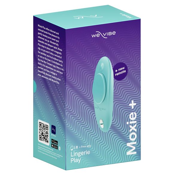 We-Vibe Moxie+ - bežični pametni klitoralni vibrator (tirkizna)