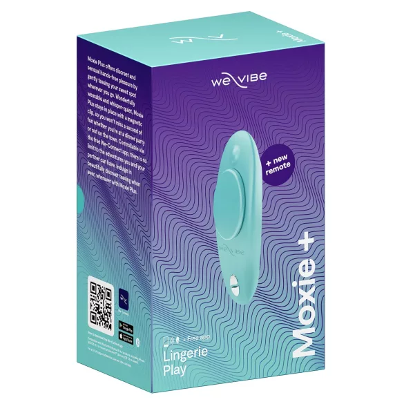 We-Vibe Moxie+ - bežični, pametni vibrator za klitoris (tirkizna)