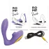 ROMP Reverb - talasasti 2-u-1 G-tačka vibrator (ljubičasti)