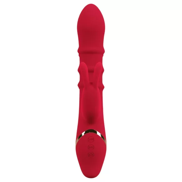 You2Toys Rabbit - pokretni prstenasti vibrator (crveni)