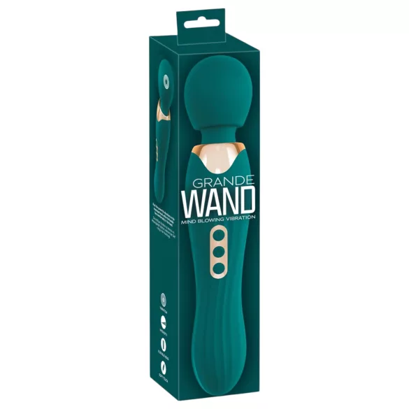 You2Toys Grande - punjivi masažer vibrator (zelena)