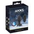 ANOS - svetleći, vibrirajući analni čep (crni)