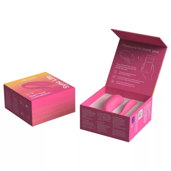 We-Vibe Sync Lite - pametni, bežični vibrator za parove (pink)