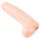 Realistixxx Dupli Zadovoljstvo - crni analni strap-on vibrator