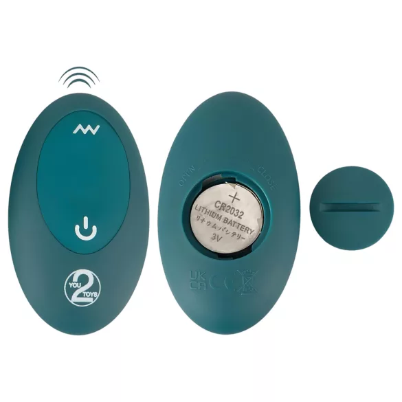 Izbor Parova - 3u1 višenamenski vibrator (tirkiz)