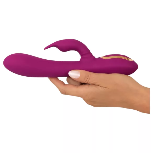 Javida - 3 u 1 perlasti rotirajući vibrator (ljubičasti)