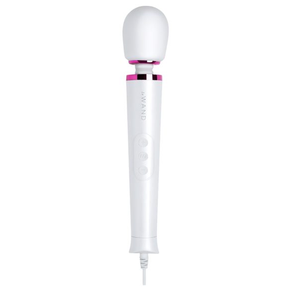 Le Wand Petite Plug-In - mrežni masažer vibrator (bela)