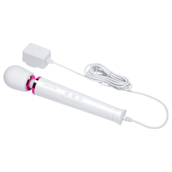 Le Wand Petite Plug-In - mrežni masažer vibrator (beli)