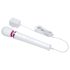 Le Wand Petite Plug-In - mrežni masažer vibrator (bela)