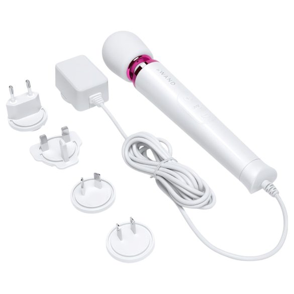 Le Wand Petite Plug-In - mrežni masažer vibrator (beli)