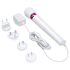Le Wand Petite Plug-In - mrežni masažer vibrator (bela)