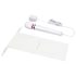 Le Wand Petite Plug-In - mrežni masažer vibrator (bela)