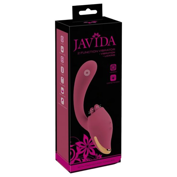 Javida - dvosmerni jezični vibrator (crveni)