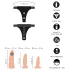 You2Toys - Set od dilda na kaiš (natur)