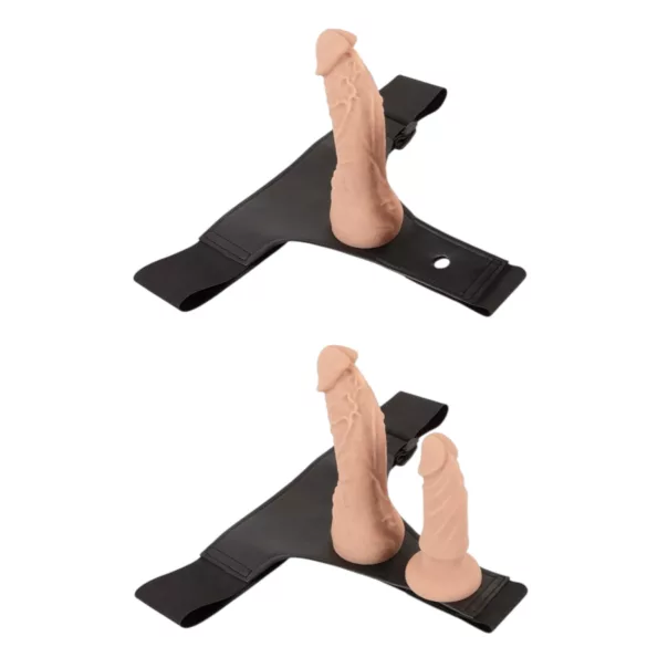 You2Toys - Set od dilda na kaiš (natur)