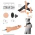 You2Toys - Set od dilda na kaiš (natur)