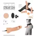 You2Toys - Set od dilda na kaiš (natur)
