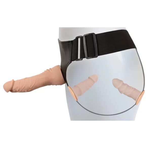You2Toys - Set od dilda na kaiš (natur)