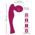 SMILE Specijalni Štapić - Punjivi Masažer Vibrator (roze)