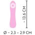 Slatkiši Mini 4 - punjivi, vodootporni vibrator (pink)