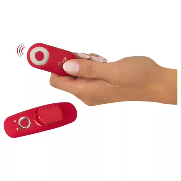Smile - vibrirajući bežični vibrator za donji veš (crveni)
