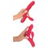 Smeško Zeka Vibrator - punjivi sa 3 motora (crveni)