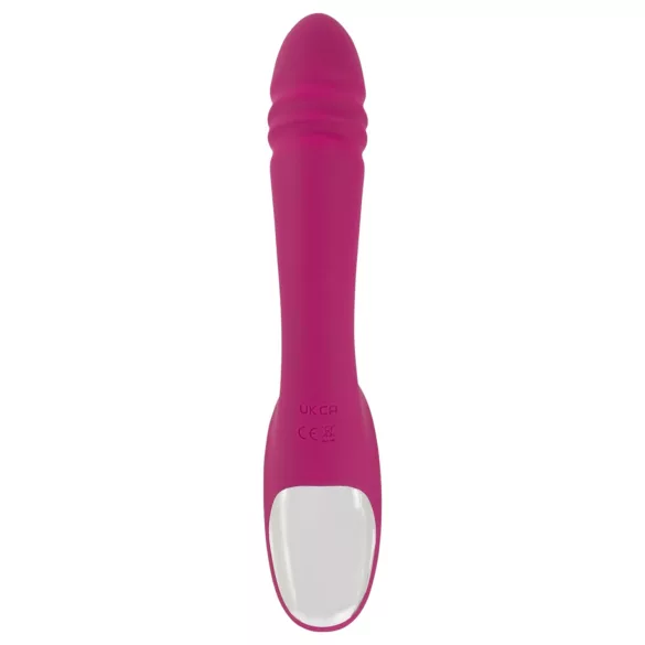 Javida Licking & Thrusting - vibrator sa jezikom i potiskom (ljubičasti)