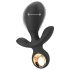 Eternal - napumpani trostruki vibrator (crni)
