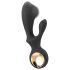 Eternal - naduvavajući vibrator sa klitorisom (crni)