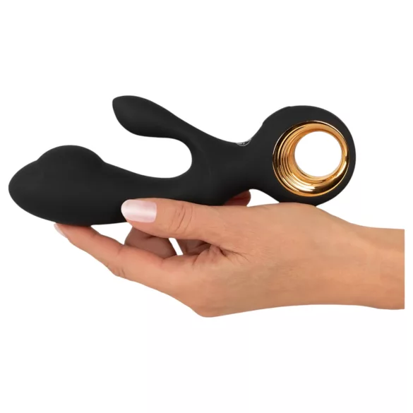 Eternal - Vibrator sa podesivim klitoralnim rukohvatom (crni)