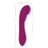 Javida - Vibrator na napuhavanje sa 2 tačke (ljubičasta)