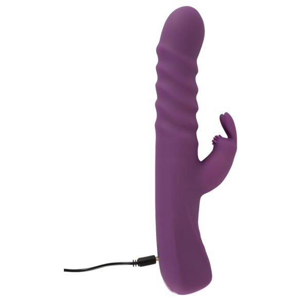 Javida - ljubičasti vibrator sa klitoralnom stimulacijom