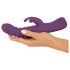 Javida - ljubičasti vibrator sa klitoralnom stimulacijom